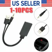 2 In 1USB Bluetooth 5.0 Transmitter Receiver Adapter Wireless For PC Car Kit lot