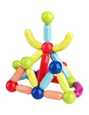 [Jenjo] Magnetic Rainbow Sticks 100 Pieces