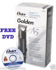 Oster GOLDEN A5 Professional 220v Clipper Single Speed 133905 Cryogen 78005-010
