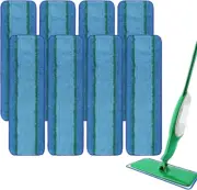 8 Pack Upgraded Spray Mop Refills for Libman Freedom Mop, Washable...