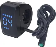 LCD Display for Electric Bike, Electric Bike LCD Meter, Display Panel Scooter IP65 Waterproof HD Panel Display, for Bafang Mid Drive Motor