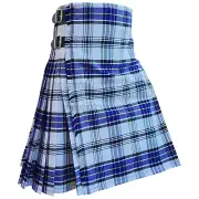 Scottish Handmade Traditional Hannay Tartan Kilt For Men All Custom Size Kilts