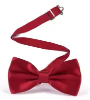 Bowtie 4Pk Men Adjustable Bow tie Pre -Tied Bow Tie for Parties, Weddings
