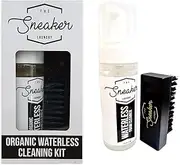[THE SNEAKER LAUNDRY] Shoe Cleaner Kit - Professional Sneaker Cleaner Kit - Removes All Kind of Stains and Dirt from Shoes - Includes Cleaner Spray Bottle 114ml and Brush (Foam Cleaner Kit)