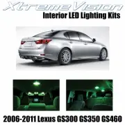 XtremeVision Interior LED for Lexus GS300 GS3500 GS460 06-11 (3 PCS) Green (for: Lexus)