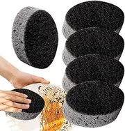 Kitchen Sponges | Dish Scrubber Sponge | 5 Pack Household Reusable Multipurpose Cleaning Scrubber Non-Scratch for Sink Pot Cooktop Grill Oven Stove