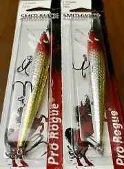 2 Smithwick Pro Rogue ASDRB1235 Jerkbait Lures CLOWN