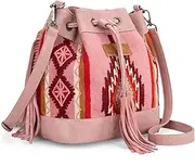 [Montana West] Wrangler Hobo Bags for Women Designer Aztec Bucket Purses Western Tapestry Shoulder Handbags