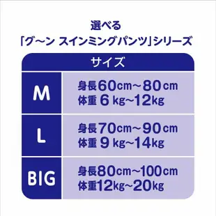 [現貨e發票]大王 游泳尿布 玩水尿布 大王遊泳尿布 戲水尿布 玩水褲 戲水褲 日本原裝 L big 4入 嬰兒 寶寶