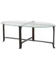 Global Views Melting Glass Cocktail Table NoSize NoColor
