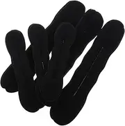 VICASKY 6pcs Hair Dryer Woman Female Hair Bun Maker French Braiding Hair Tool Curler Long Hair Bun Makers Donut Bun Maker for Long Hair Twist Hair Bun Making Tool Bun Hair Tie Cloth Black