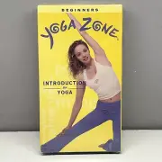 NEW SEALED! Yoga Zone VHS 1999 Video Tape Introduction for Beginners Yoga Basics
