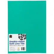 Educational Colours Vinyl Tile 220 x 300mm Green