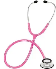 Prestige Medical Clinical Lite Stethoscope, Two Piece Box Packaging (Hot Pink Sparkles)
