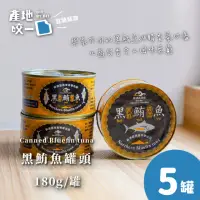 在飛比找momo購物網優惠-【Bit By Bit 產地咬一口】蘇澳黑鮪魚罐頭5罐組(每