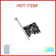 I/O CREST 2 Port SATA III Pci-E 3.0 X1 Controller Card (Jmicro Chipset), Add Two