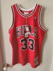 Scottie Pippen Chicago Bulls '97-'98 Away Mitchell & Ness NBA Jersey Size Medium