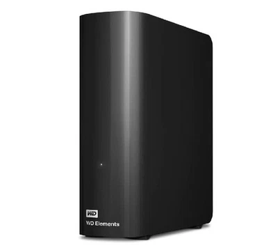 Western Digital WD Elements Desktop HDD Storage - 26TB, USB 3.2 Gen1, External H
