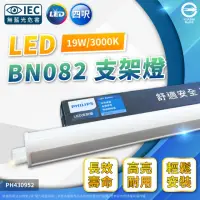 在飛比找momo購物網優惠-【Philips 飛利浦】4入 易省 BN082 LED 1