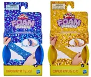 Play-Doh Foam Sparklers-2 Pack- Gold and Blue, Sensory Toys Gift Set Bundle