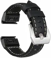[UMCNVV] Leather Silicone Watchband Strap For Garmin Fenix 5 5X Plus 6 6X Pro Fenix 7X 7 Smart Bracelet 22 26mm Quick EasyFit Wristbands