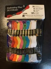 Leisure Arts Designs for the Needle 36 Skeins NIP