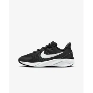 【NIKE 耐吉】慢跑鞋 運動鞋 NIKE STAR RUNNER 4 NN GS 男鞋 女鞋 大童 黑(DX7615001)