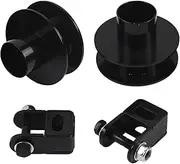 2" Front Leveling Kit Compatible with 2005-2023 Ford F250/F350 Super Duty 4WD, Heavy-Duty Steel Coil Spring Spacers & Shock Extenders