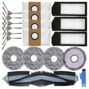 Replacement Parts for Deebot X1 Turbo/OMNI - Brushes, Filters, Mop, Dust Bags