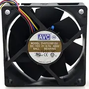 Compatible for AVC DV07020B12U 12V 0.7A 7cm 7020 4-Wire Cooling Fan