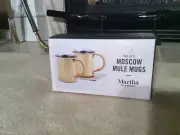 Martha Stewart Collection Moscow Mule Mugs, Set of 2