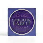 Circle Of Life Tarot Cards A 78 Deck Oracle English Visions Divination Edition Borad Playing Games For Family And Friends Party