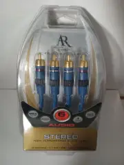 ACOUSTIC RESEARCH AP032 12' Stereo Audio Interconnect Gold Plated RCA Cables NEW