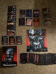 The Terminator Official Movie Cards 2024 Full Set! Base/holo/parallel/puzzle/box