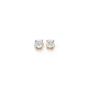 9ct Diamond Miracle Set Stud Earrings Tdw=.10ct