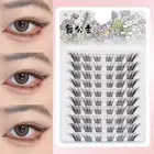 Natural Fairy Lash Clusters Wispy Anime Individual Lashes