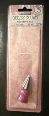 Handstand Kitchen Hello Kitty Frosting Bag Decorating Kit Pink