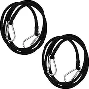 DINHEAROM Pack Luggage Binder Elastic Cord Straps Rubber for Secure Cargo Fastening Boat Trailer Car Roof Rack and Roof Carrier