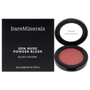 Gen Nude Powder Blush - Pink Me Up by bareMinerals for Women - 0.21 oz Blush