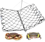 AirFly Foldable Crabjaw Trap - Castable Crab Pot for Dungeness & Blue Crabs
