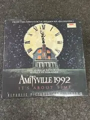 Amityville 1992: It’s About Time (Laserdisc, 1992) NOS SEALED Rare Horror Film