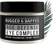 RUGGED & DAPPER - Eye Cream for Men - 30ml - Powerful Anti Ageing Gel Complex - Combats Wrinkles, Dark Circles & Visible Fatigue - Advanced Natural & Organic Ingredients Revives & Defends Entire Face