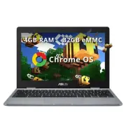 Asus C223 11.6 Inch HD Chromebook Laptop 4GB RAM 32GB eMMC Intel Celeron N3350