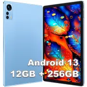 Tablet Android 13 TAB 12GB+256GB 10.1inch 8Core Google Play 8000mAh with case