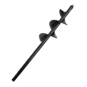 Spiral Design Auger Bit for Stable and Controlled Drilling in the Garden