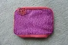 $25 NEW!!! ~ESTEE LAUDER~ COSMETIC BAG w/ ZIPPER - GEOMETRIC PINK