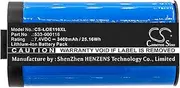 Replacement Battery for Logitech UE MegaBoom 1 S-00147 Extended Capacity PN 533-000116/533-000138 (7.4V 3400mAh)