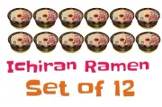 ICHIRAN Tonkotsu Ramen Instant noodles Cup Type 12 Packs Japan import NEW F/S