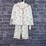Just One You 4T Mistletoe Winter Christmas Pajama By Carters PJ 2-pc Set