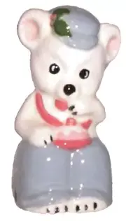 ++=Bear #*896 CE489.1 Ceramic Yum-Yum Bear Pie Vent